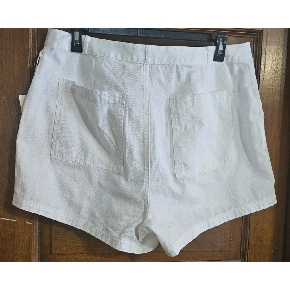 NEW Universal Thread High Rise White Utility Shorts - Picture 7 of 13